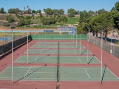 tennis courts